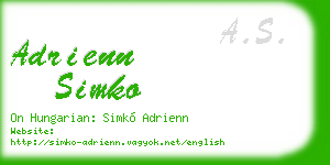 adrienn simko business card